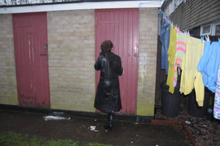 girl-in-leather-jacket-long-leather-boots-on-phone