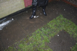 girl-in-leather-jacket-long-leather-boots-on-phone