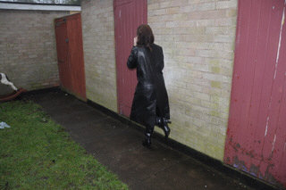 girl-in-leather-jacket-long-leather-boots-on-phone