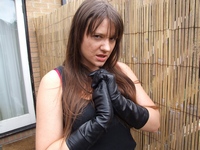 Girl-leather-pants-gloves-boots-jacket