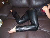 Girl-leather-pants-gloves-boots-jacket