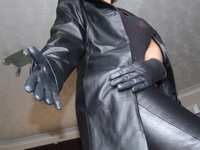 Girl-leather-pants-gloves-boots-jacket